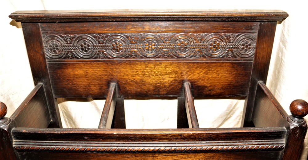 Oak stick stand. View III