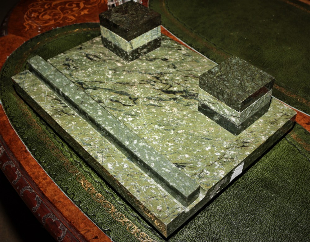1930s Deco desk stand. View V