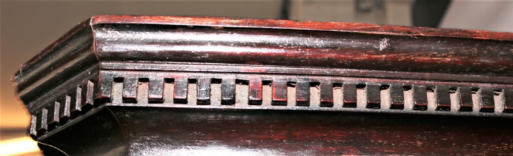 Georgian mahogany chest on chest. View II