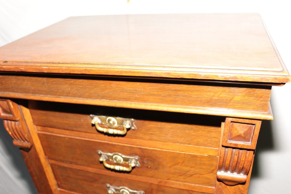 Victorian Wellington chest. View II