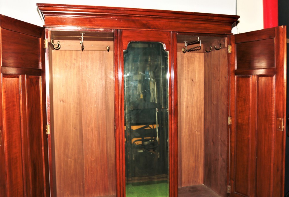 Walnut wardrobe circa 1900. View VI
