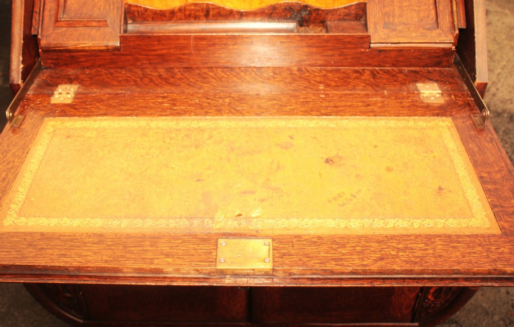 Rare deco bureau OAK View VI