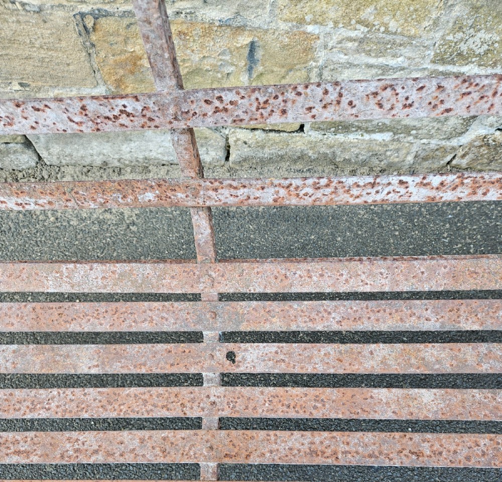 Regency iron bench  View VII