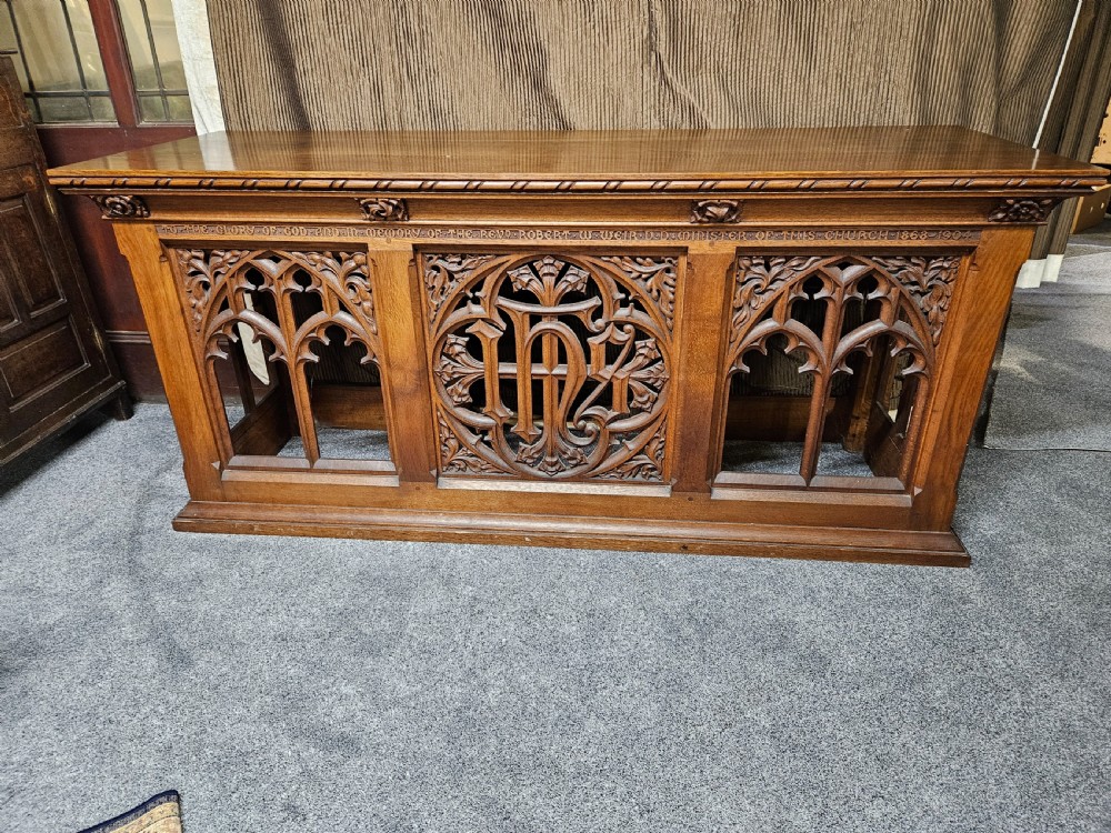 Oak Alter table. 
