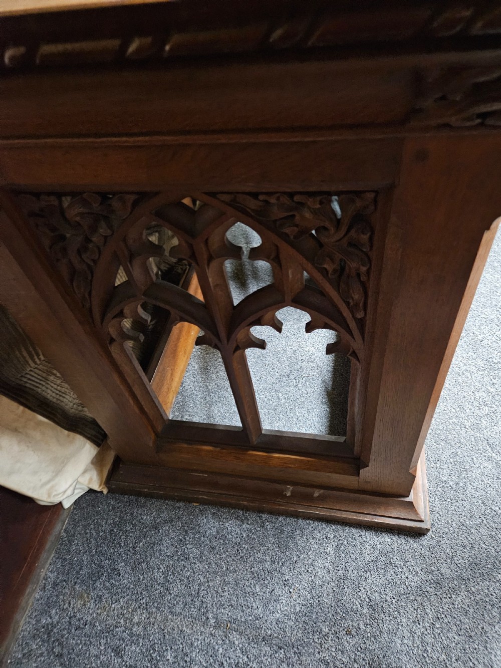 Oak Alter table. 
 View III
