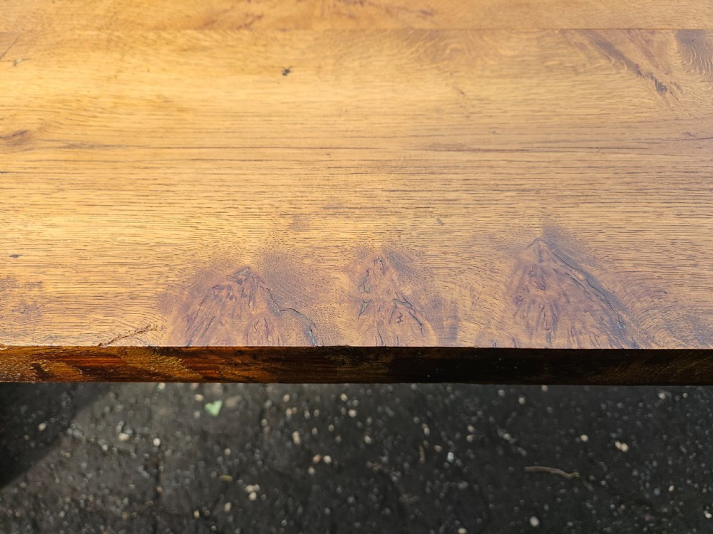 Elm refectory table  View V