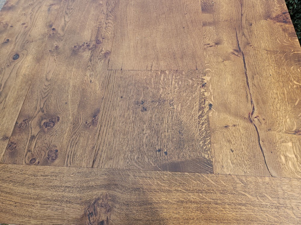 Elm refectory table  View XI