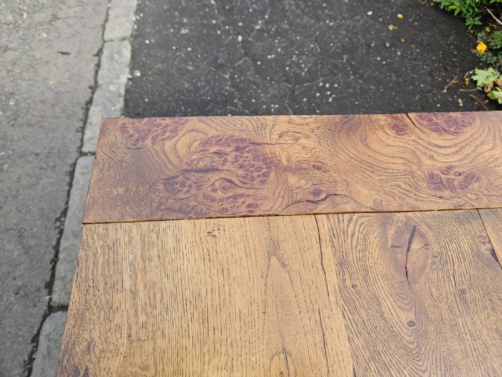 Elm refectory table  View XIV