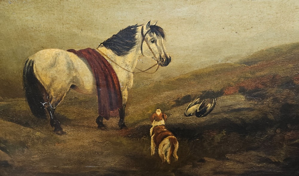 Highland pony oil painting  View IV