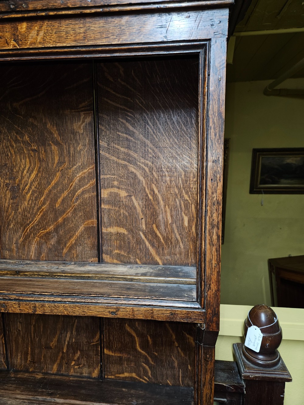 Period oak Welsh dresser.  View V