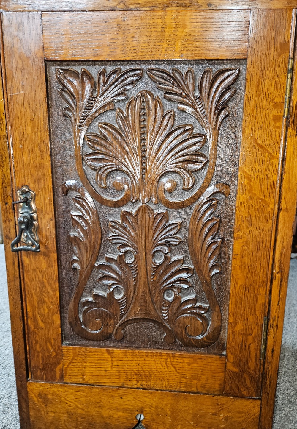 Oak bedside cabinet  View III