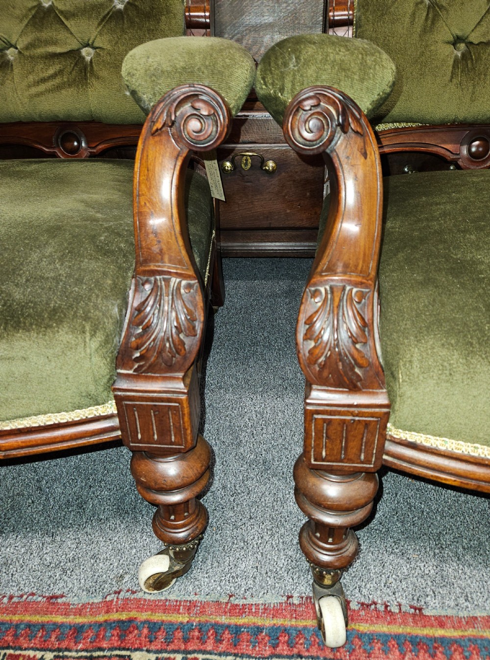Victorian mahogany armchairs 2 View IV