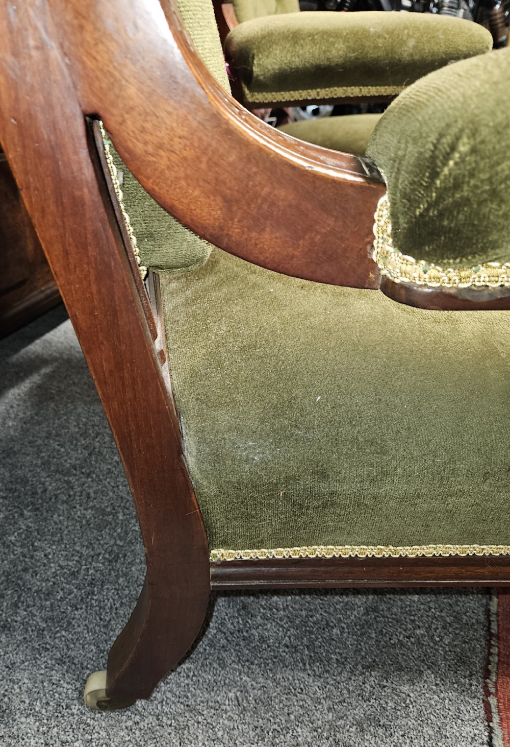 Victorian mahogany armchairs 2 View VII
