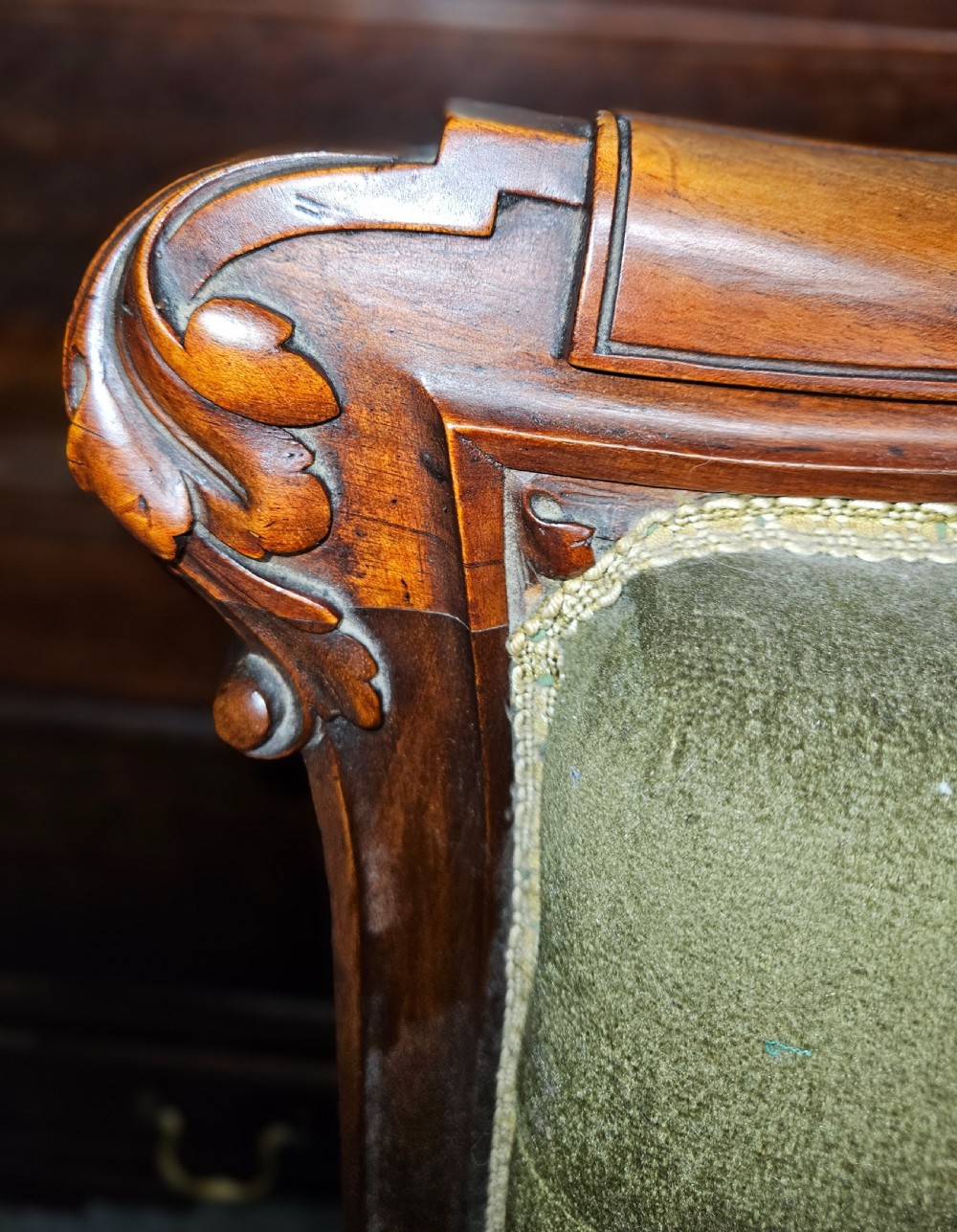Victorian mahogany armchairs 2 View X