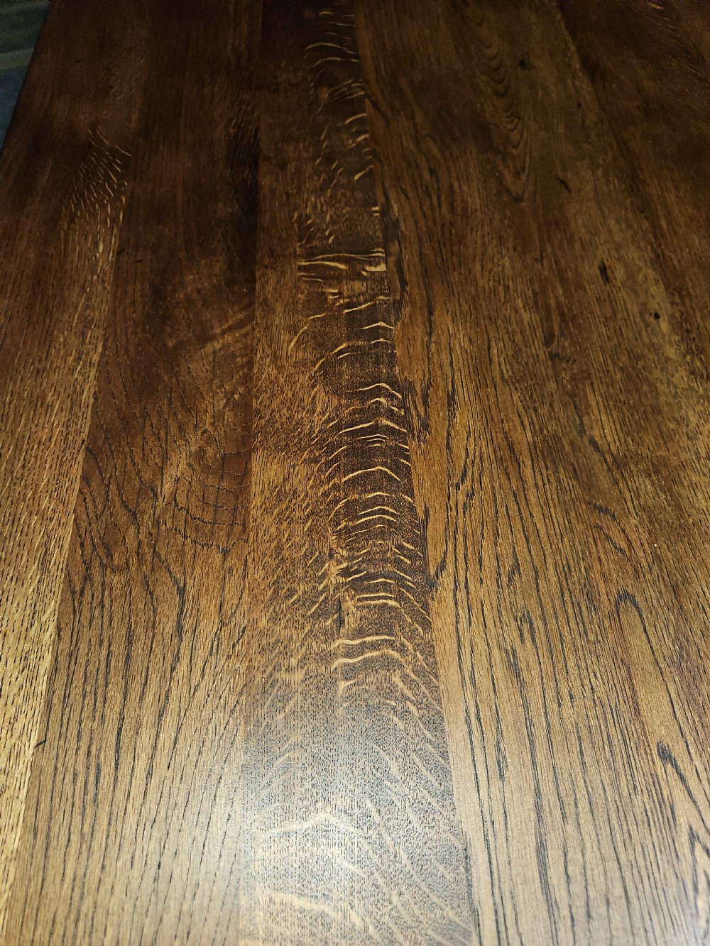 Oak refectory table  View V