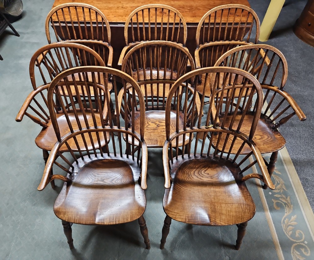 8 Windsor chairs  View III