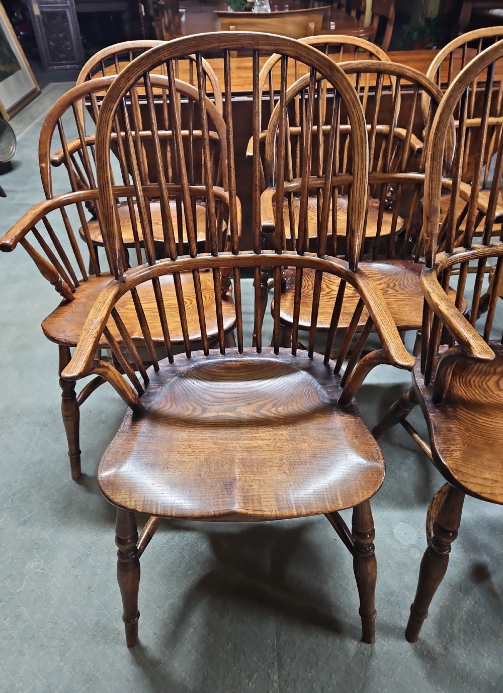 8 Windsor chairs  View IV