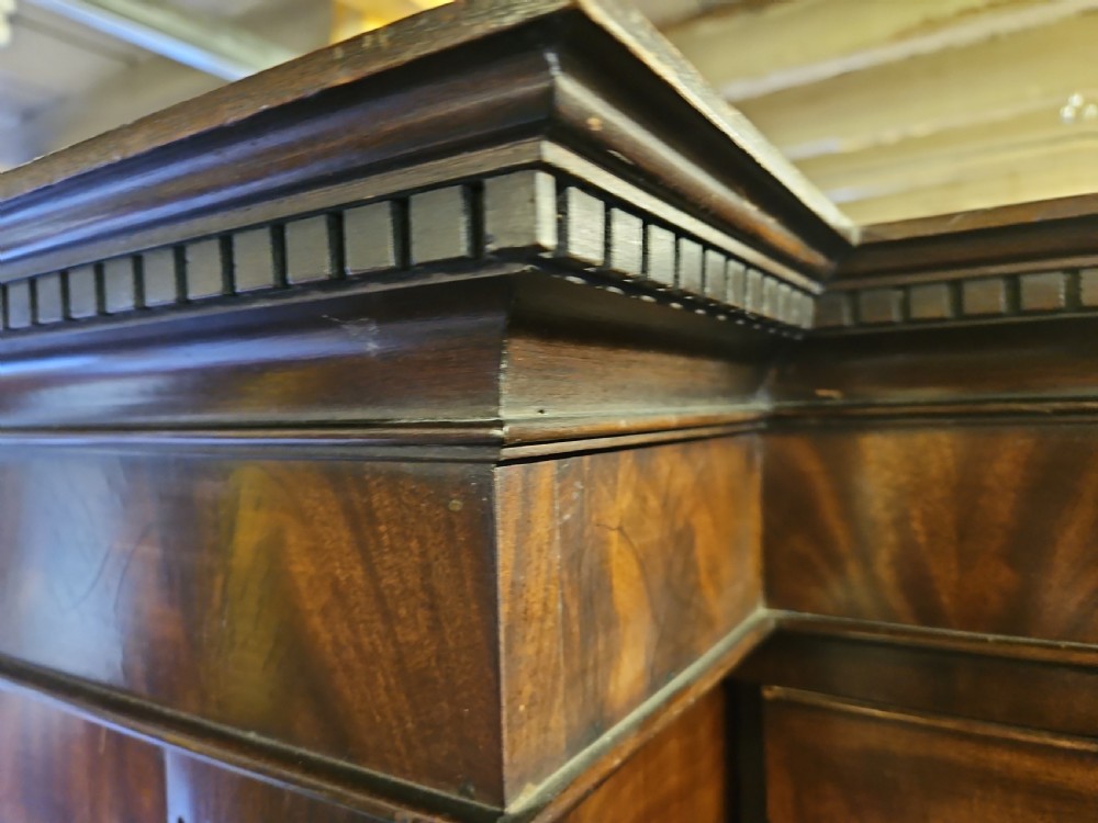 Victorian mahogany wardrobe  View II