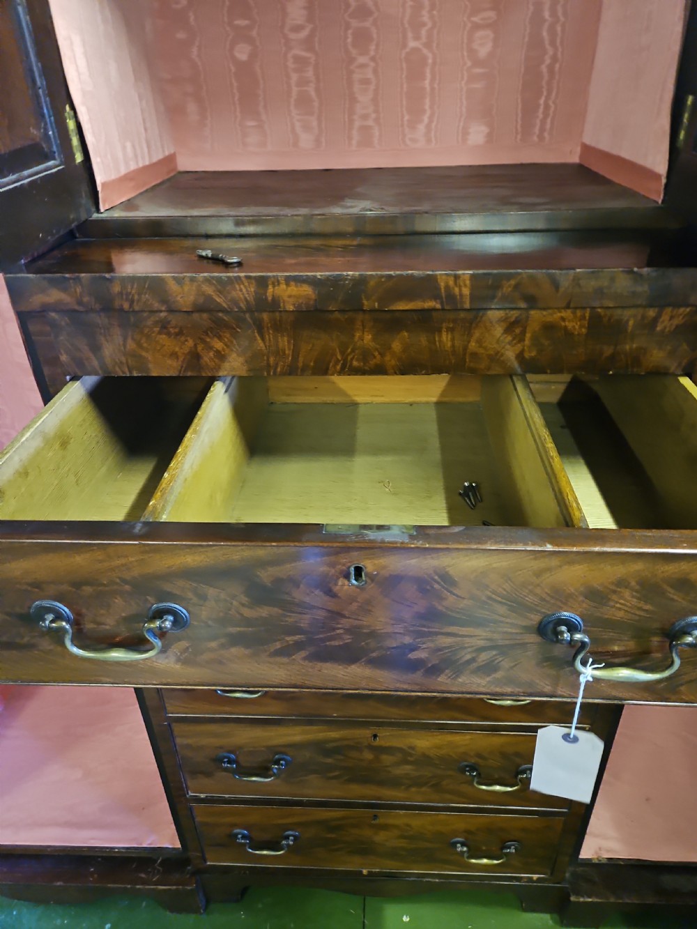 Victorian mahogany wardrobe  View III