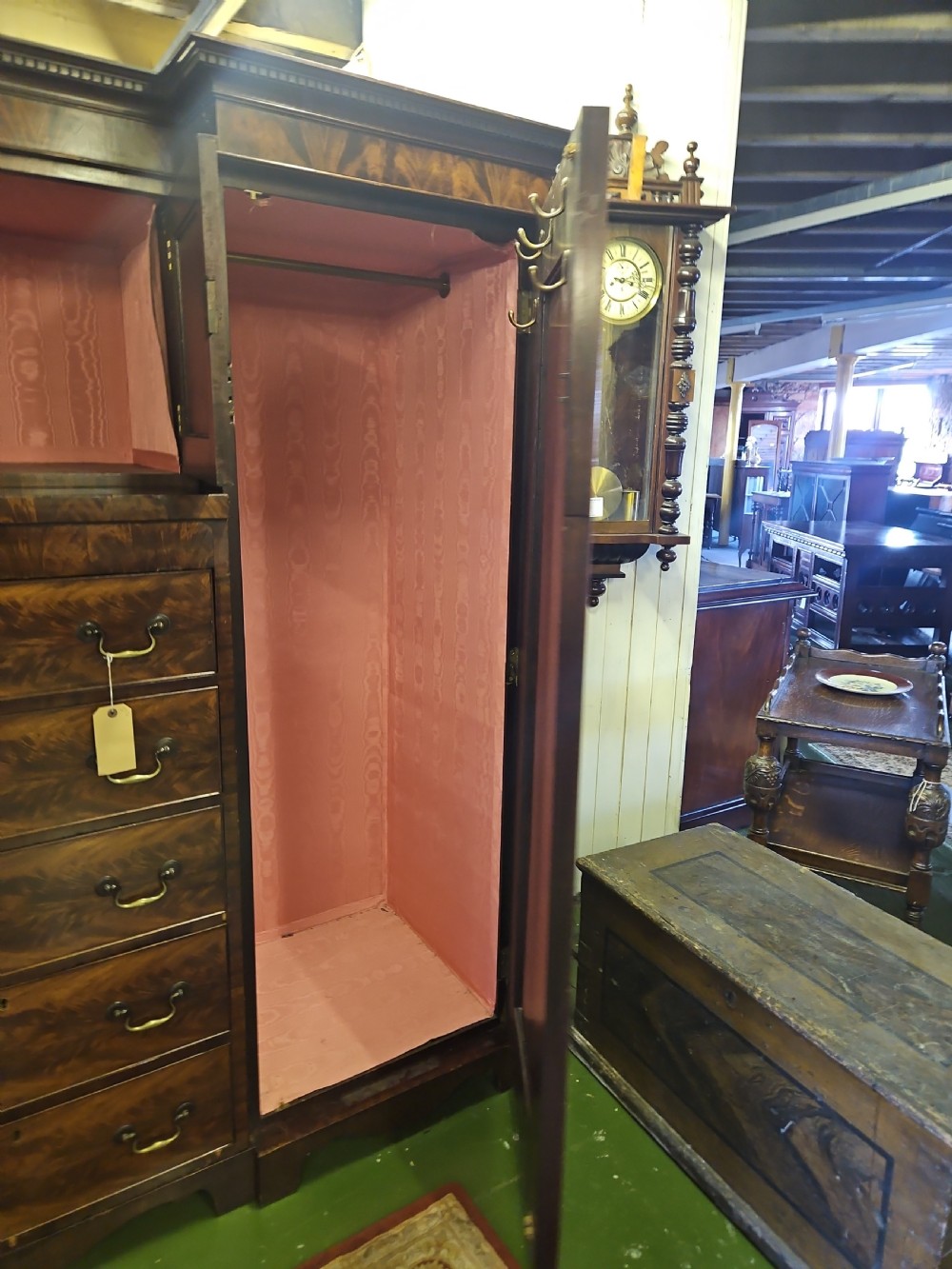 Victorian mahogany wardrobe  View IV