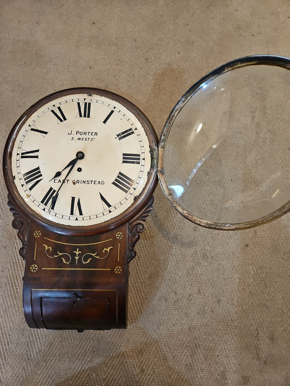 Fusse wall clock. Regency.. View VII