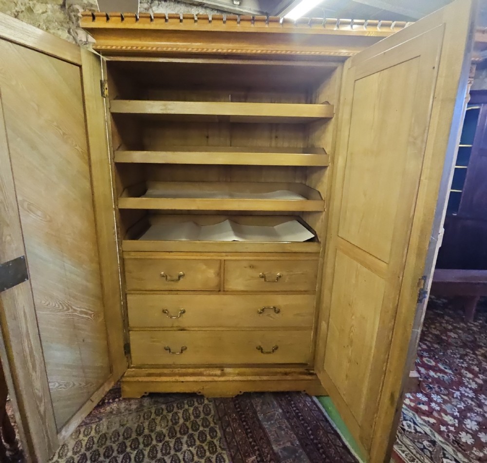 Aesthetic movement Ash wardrobe.  View II
