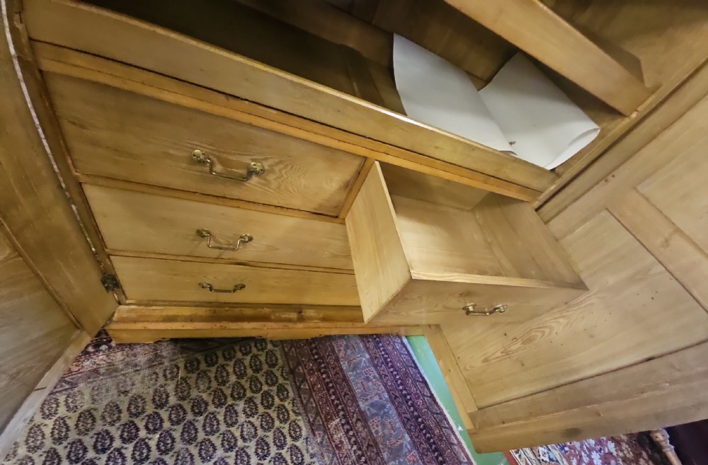 Aesthetic movement Ash wardrobe.  View III