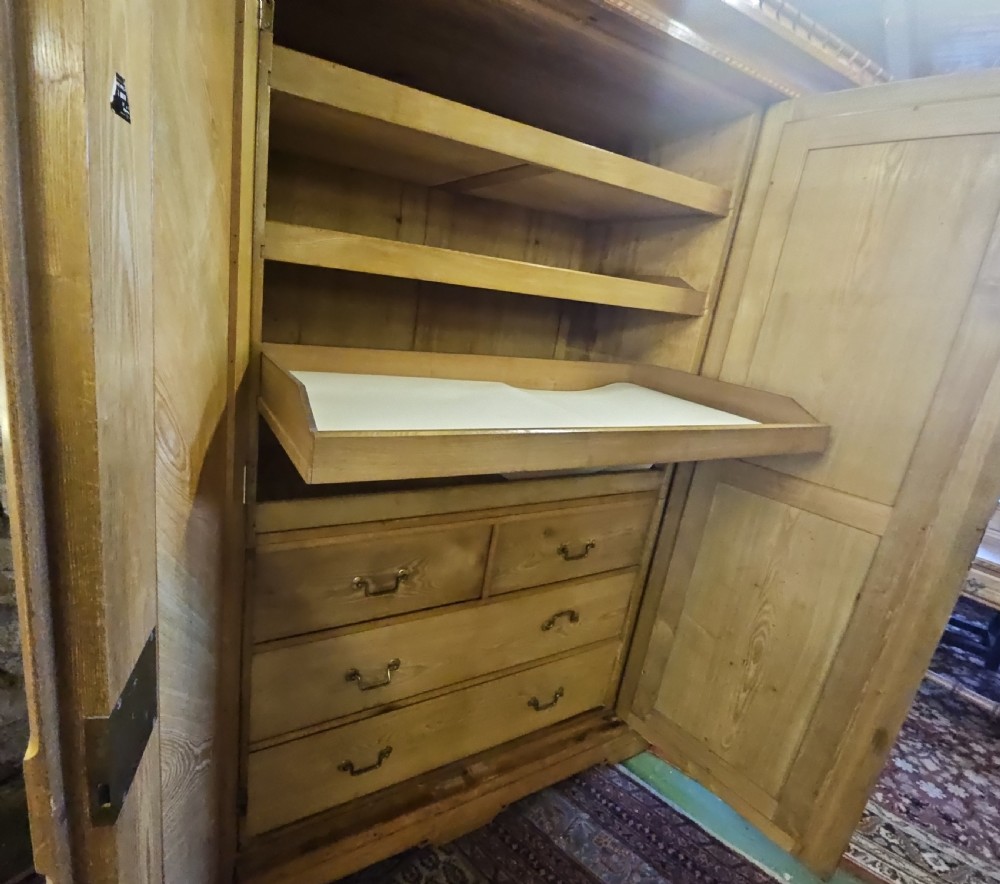 Aesthetic movement Ash wardrobe.  View IV