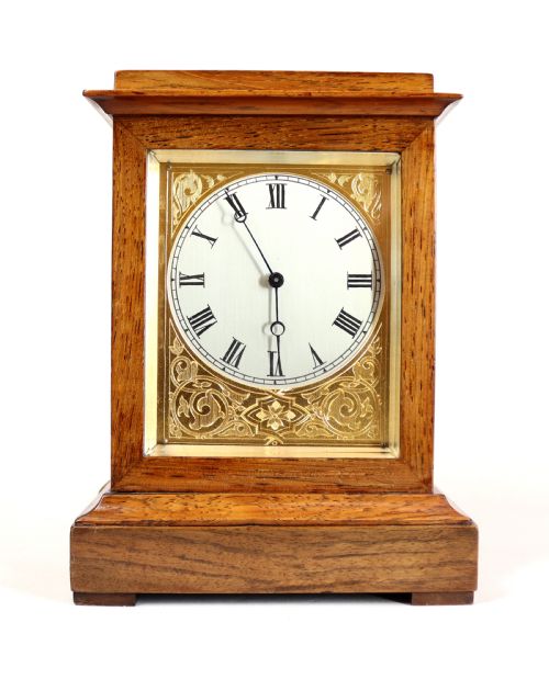 small mantel clock by victorathanase pierret - CATEGORY: ANTIQUE CLOCKS - DATED 1850