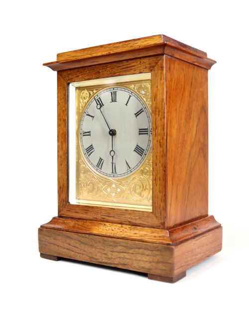 SMALL MANTEL CLOCK BY VICTORATHANASE PIERRET - ADDITIONAL PHOTO 1