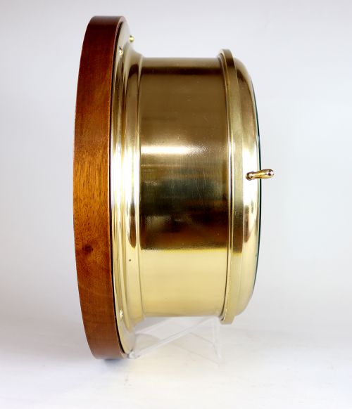 AN UNUSUALLY LARGE SMITHS EMPIRE SHIPS BULKHEAD CLOCK - ADDITIONAL PHOTO 3