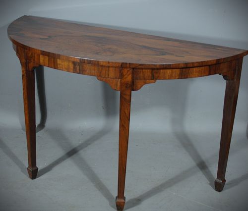 GEORGIAN ROSEWOOD CONSOLESIDE TABLE - ADDITIONAL PHOTO 1