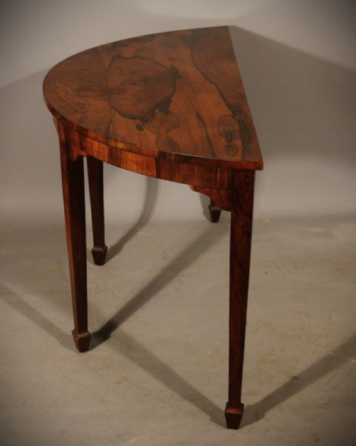 GEORGIAN ROSEWOOD CONSOLESIDE TABLE - ADDITIONAL PHOTO 2