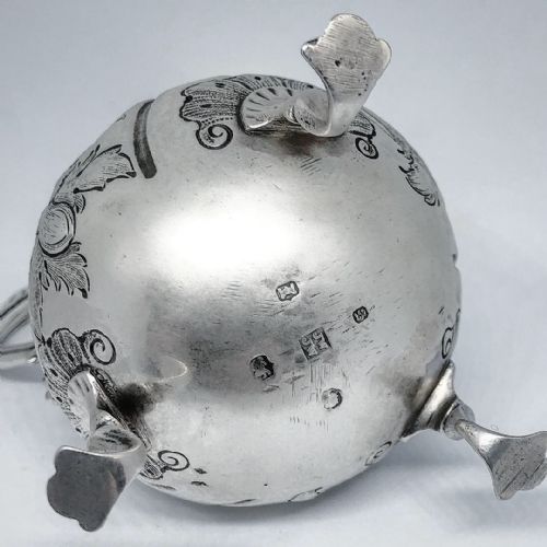 VICTORIAN PROVINCIAL SILVER CREAM JUG - ADDITIONAL PHOTO 4