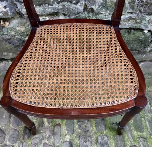 A PAIR OF LATE 19TH CENTURY SIDE CHAIRS AFTER GILLOWS - ADDITIONAL PHOTO 3