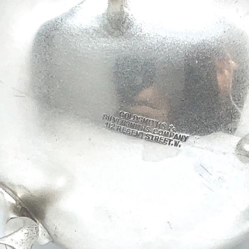 A SILVER BALUSTER SHAPED MILK JUG - ADDITIONAL PHOTO 3