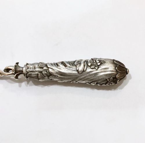 A FINE VICTORIAN SILVER PRESENTATION TROWEL OR CAKE SLICE - ADDITIONAL PHOTO 3