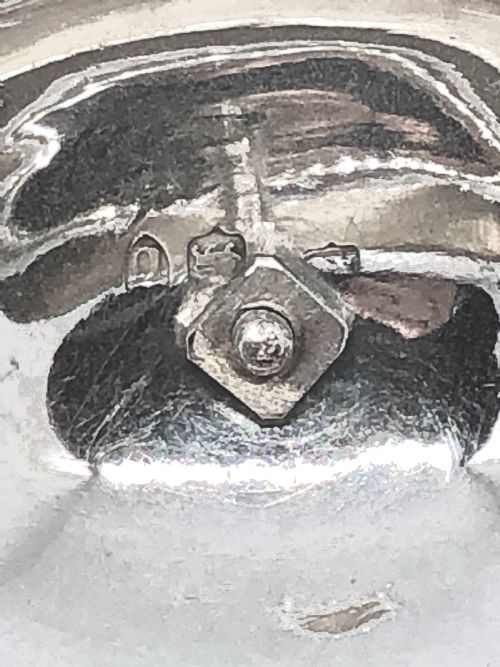 A LATE VICTORIAN SILVER TEA CADDY - ADDITIONAL PHOTO 6