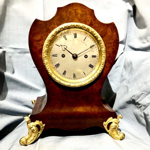 a fine william iv walnut bracket clock by payne co - CATEGORY: ANTIQUE CLOCKS - DATED 19TH CENTURY