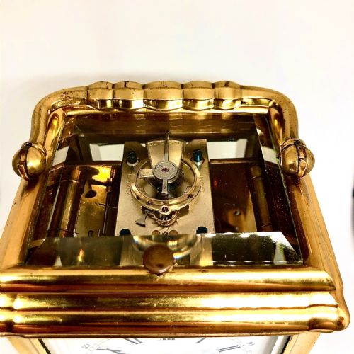 A FINE FRENCH CARRIAGE CLOCK BY DROCOURT - ADDITIONAL PHOTO 5