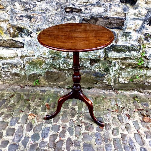 a george iii mahogany and fruitwood wine table - CATEGORY: ANTIQUE TABLES - DATED GEORGIAN