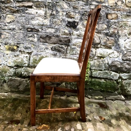 A GEORGE II WALNUT CHIPPENDALE SIDE CHAIR - ADDITIONAL PHOTO 5
