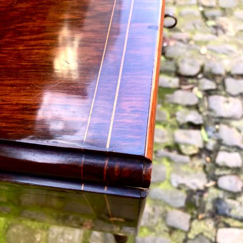 A FRENCH LOUIS PHILIPPE ROSEWOOD WORK TABLE - ADDITIONAL PHOTO 4