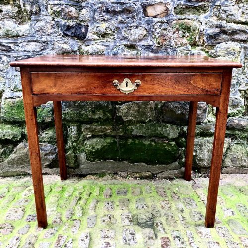 A GEORGE II MAHOGANY CONSOLE TABLE - ADDITIONAL PHOTO 8