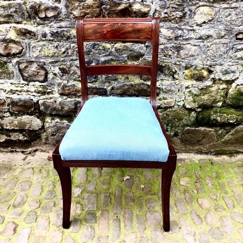 A SET OF EIGHT REGENCY MAHOGANY DINING CHAIRS - ADDITIONAL PHOTO 7