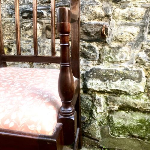 A SET OF SIX GEORGE III MAHOGANY DINING CHAIRS - ADDITIONAL PHOTO 7