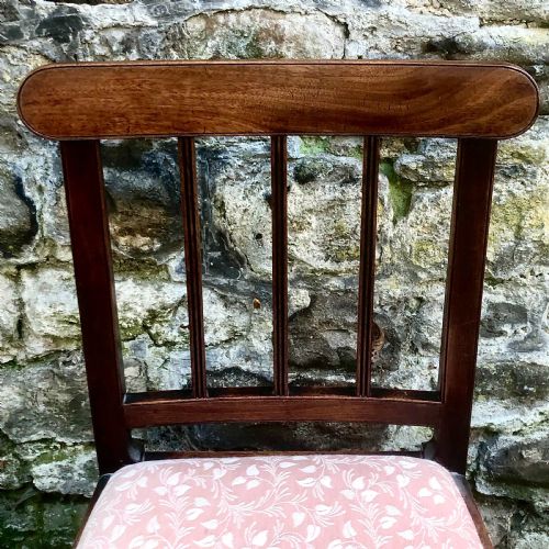 A SET OF SIX GEORGE III MAHOGANY DINING CHAIRS - ADDITIONAL PHOTO 10
