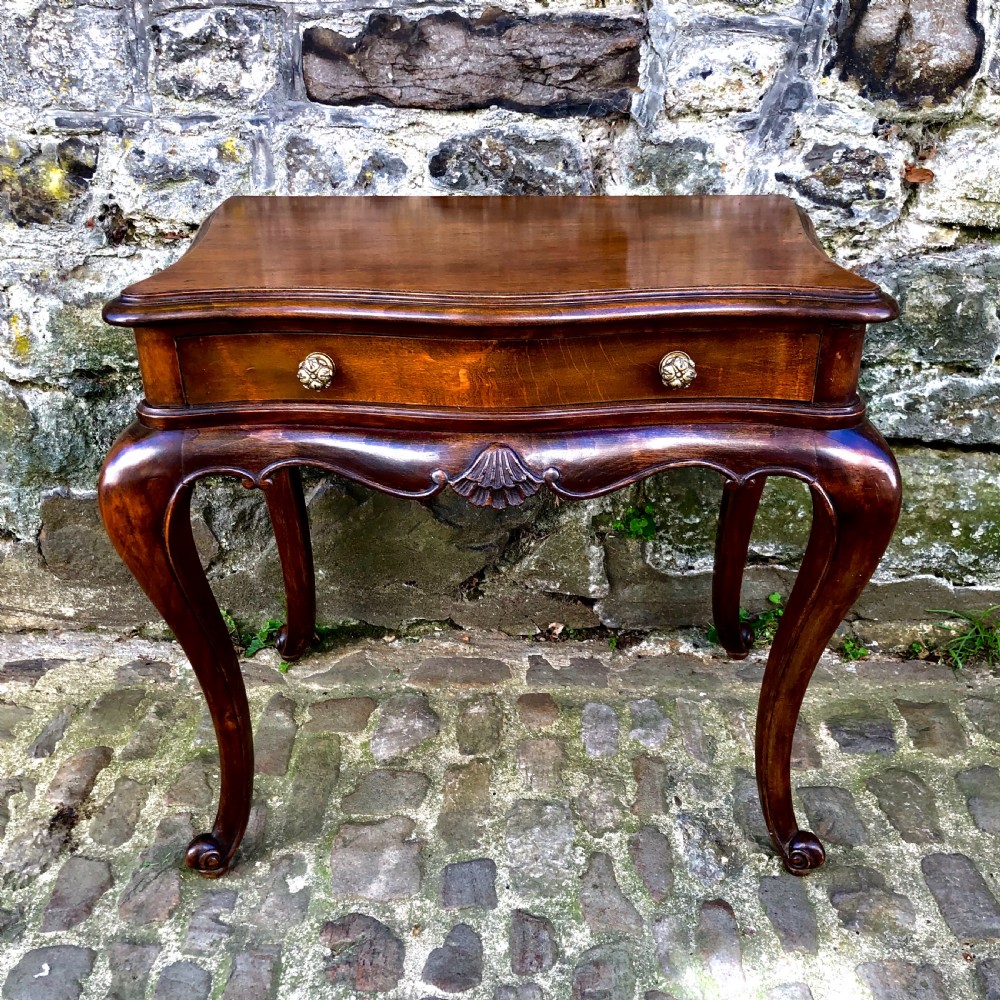 A pair of early 20th century French side tables  View II