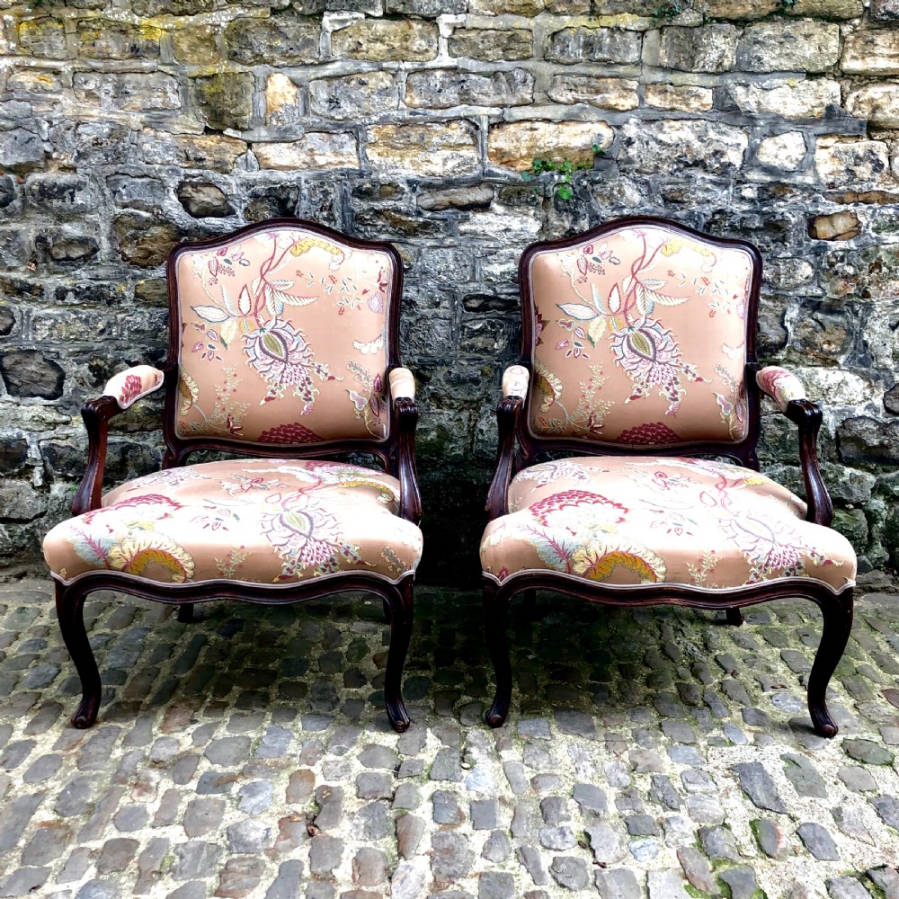 A pair of Louis XV fauteuils  View III