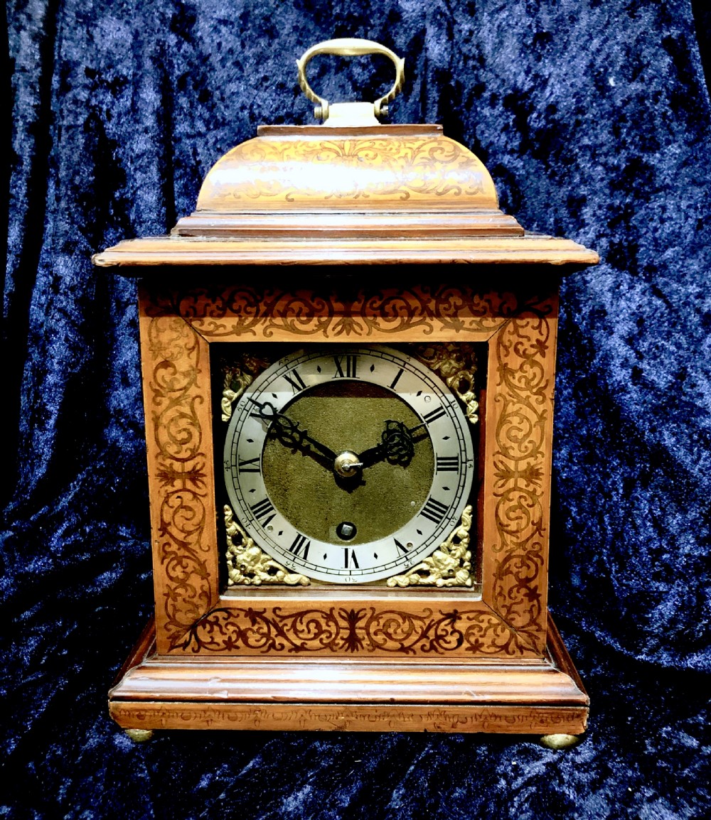 A William III style bracket clock 